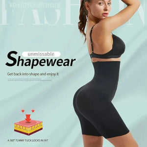 Flarixa Women High Waist Body Shaper Pant Waist Trainer Butt