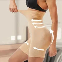 Women's Shapewear Tummy Control High Waist Butt Lifter & Thigh Slimming Panty