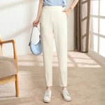 Kelley Loose-Fitting High-Waisted Slacks Work Pants Trousers with Pocket